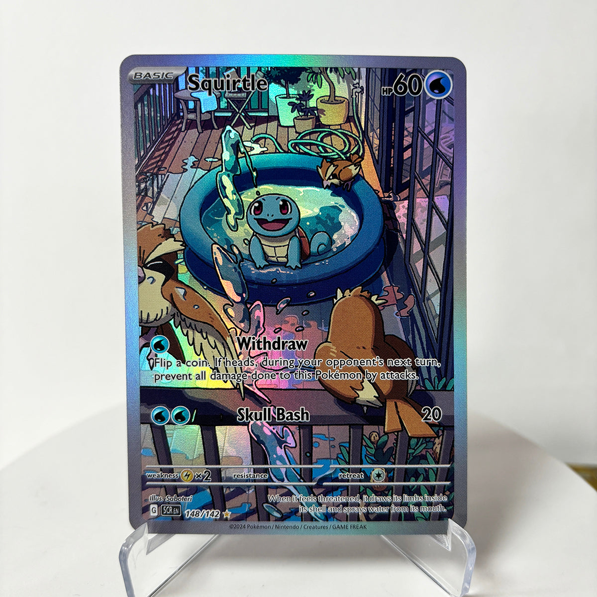 Squirtle · Stellar Crown (SCR) #148