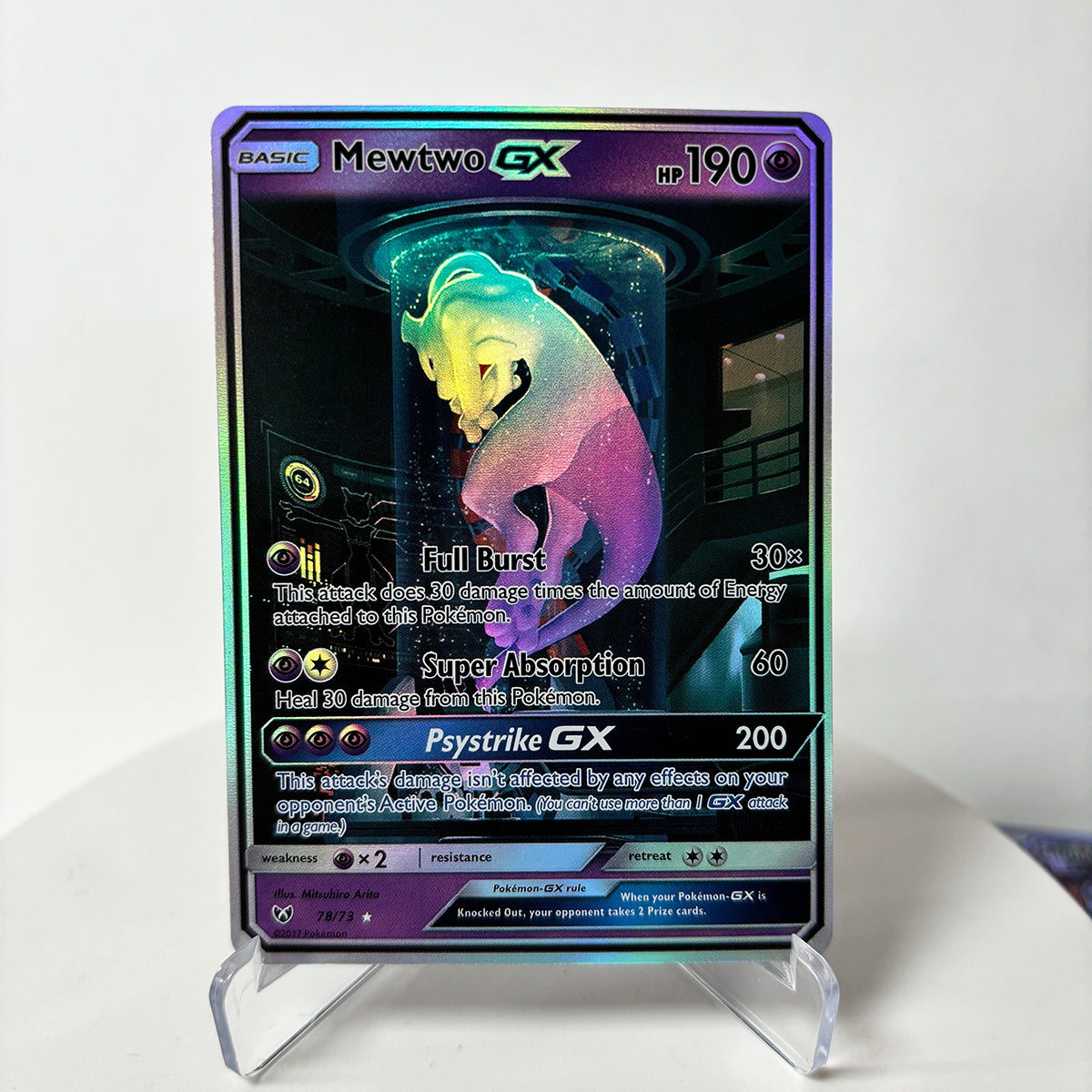 Mewtwo-GX · Shining Legends (SLG) #78