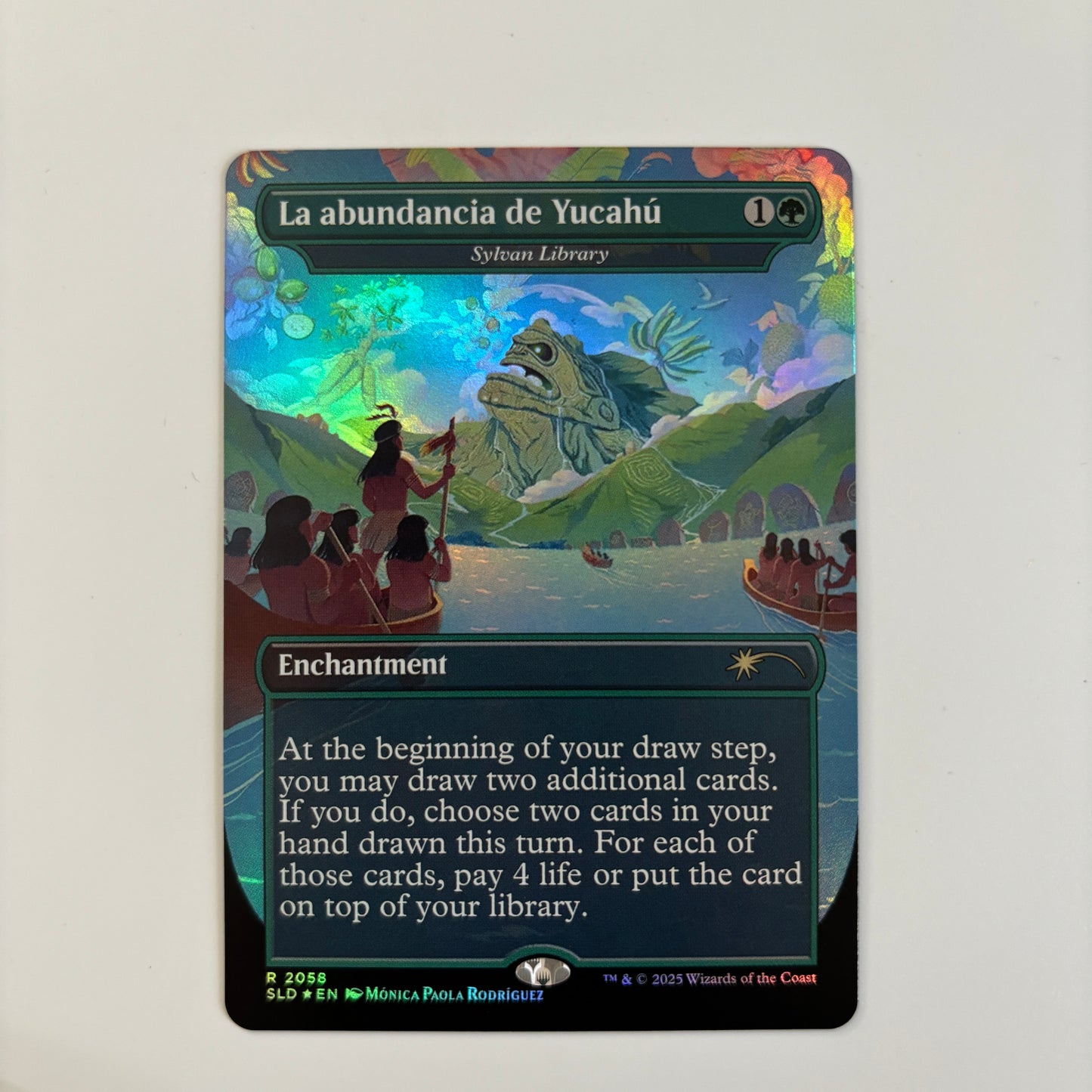 La abundancia de Yucahú (Sylvan Library) SLD #2058 Foil MTG Proxy Cards
