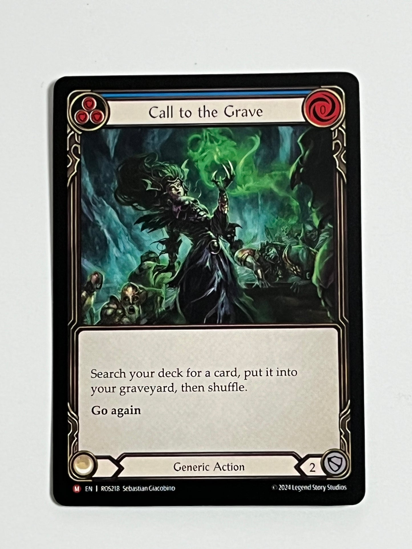 Call to the Grave ROS218 FAB Proxy Cards