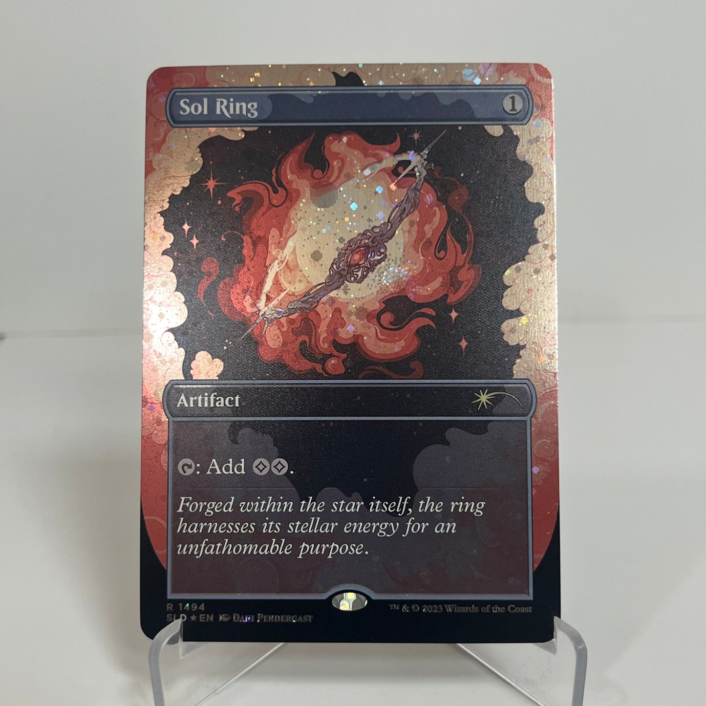 Sol Ring SLD #1494 New Galaxy Foil