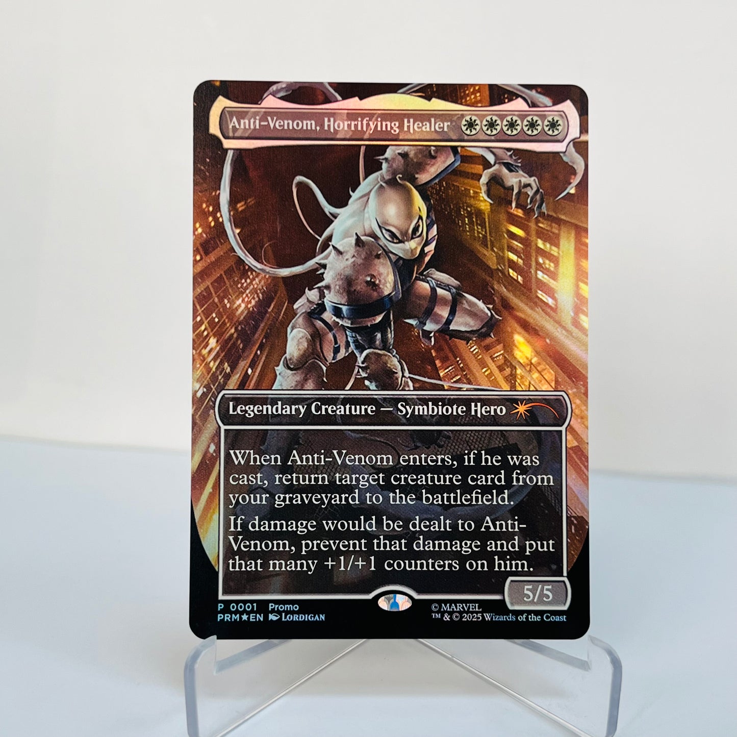 Anti-Venom, Horrifying Healer PRM#1 Foil MTG Proxy Cards