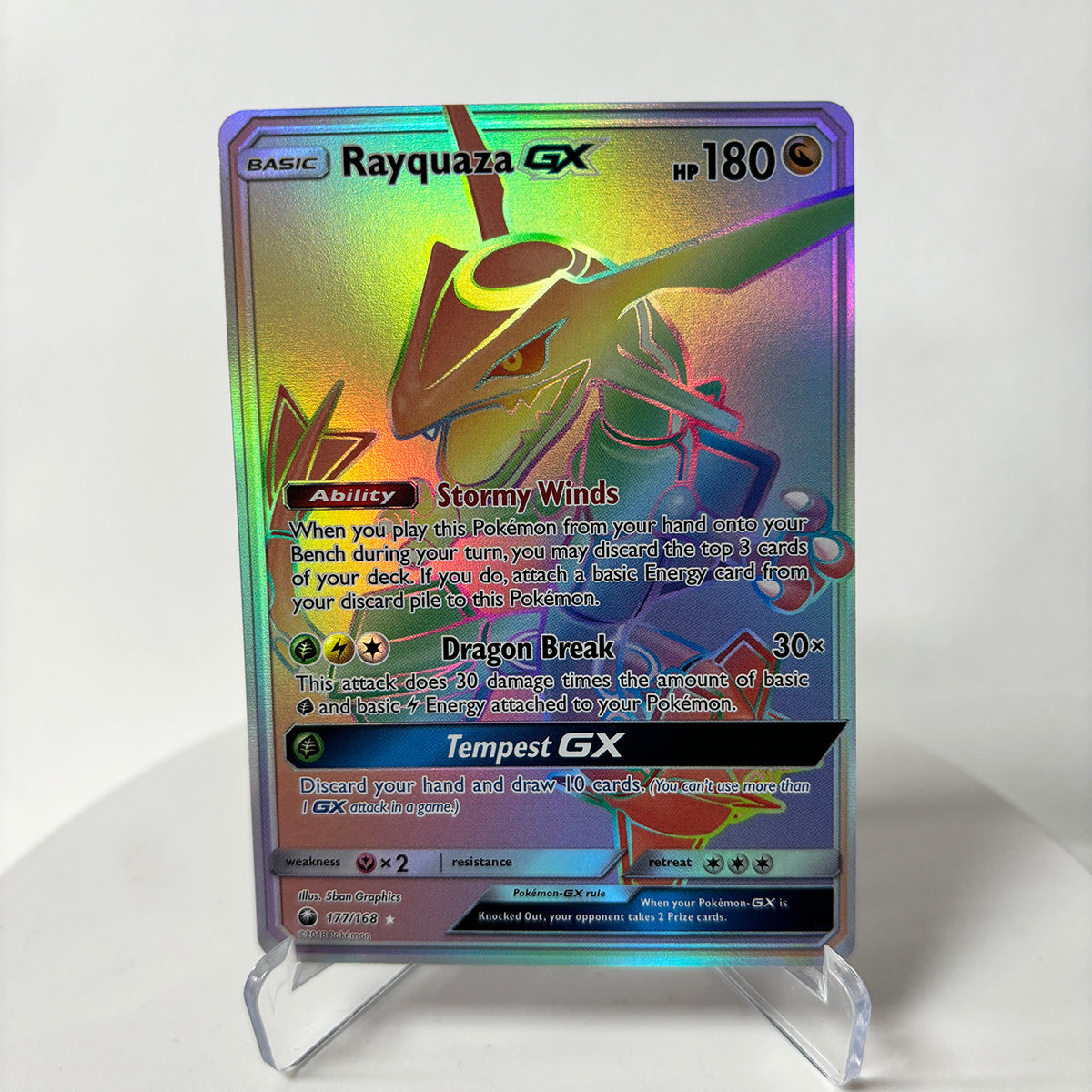 Rayquaza-GX · Celestial Storm (CES) #177