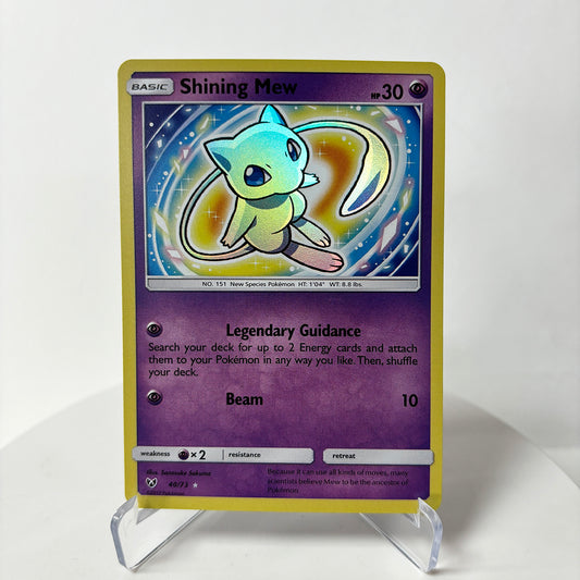 Shining Mew · Shining Legends (SLG) #40