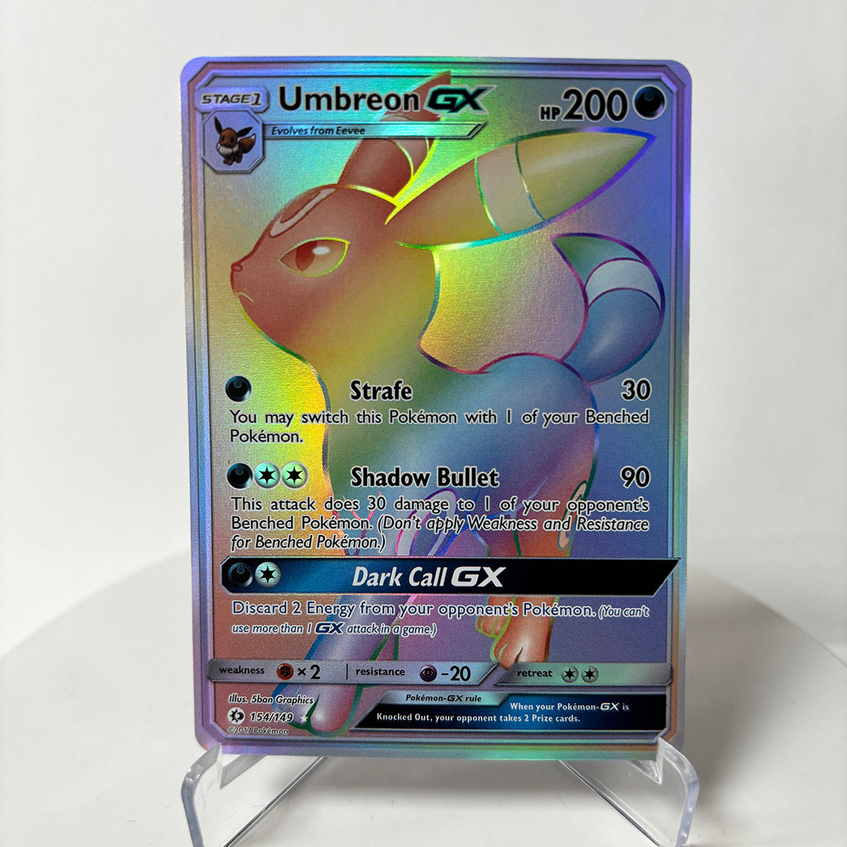 Umbreon-GX · Sun & Moon (SUM) #154