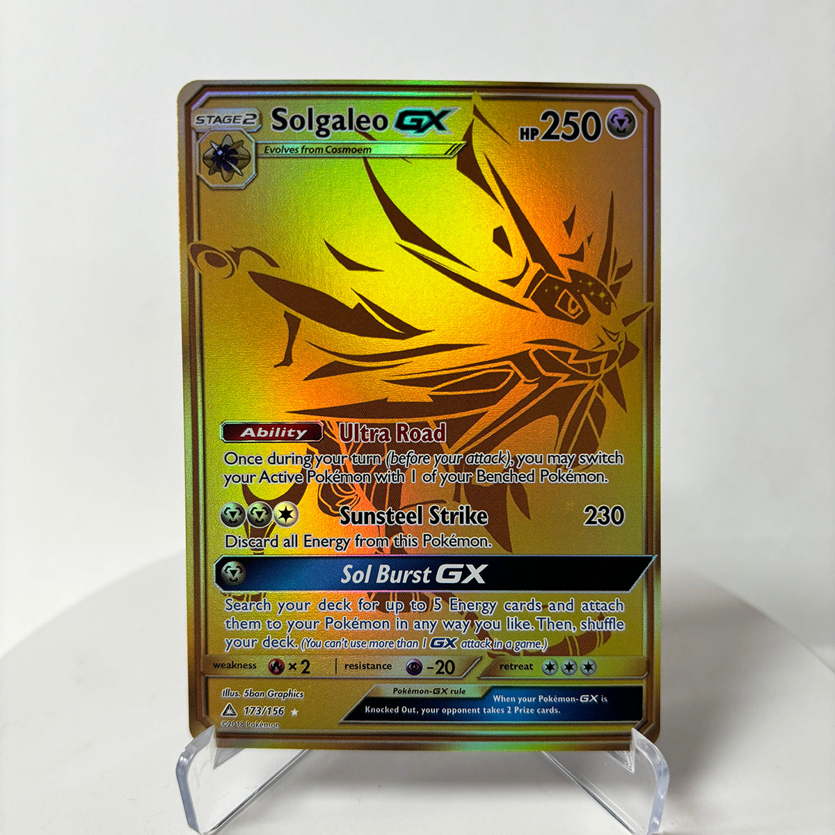 Solgaleo-GX · Ultra Prism (UPR) #173