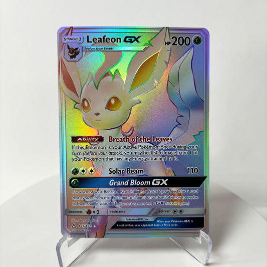 Leafeon-GX · Ultra Prism (UPR) #157