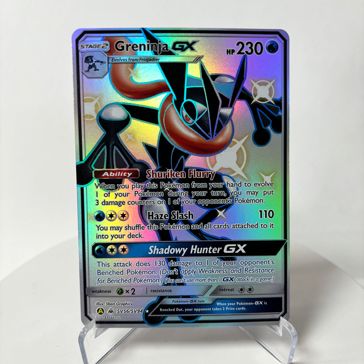Greninja-GX · Forbidden Light (FLI) #SV56