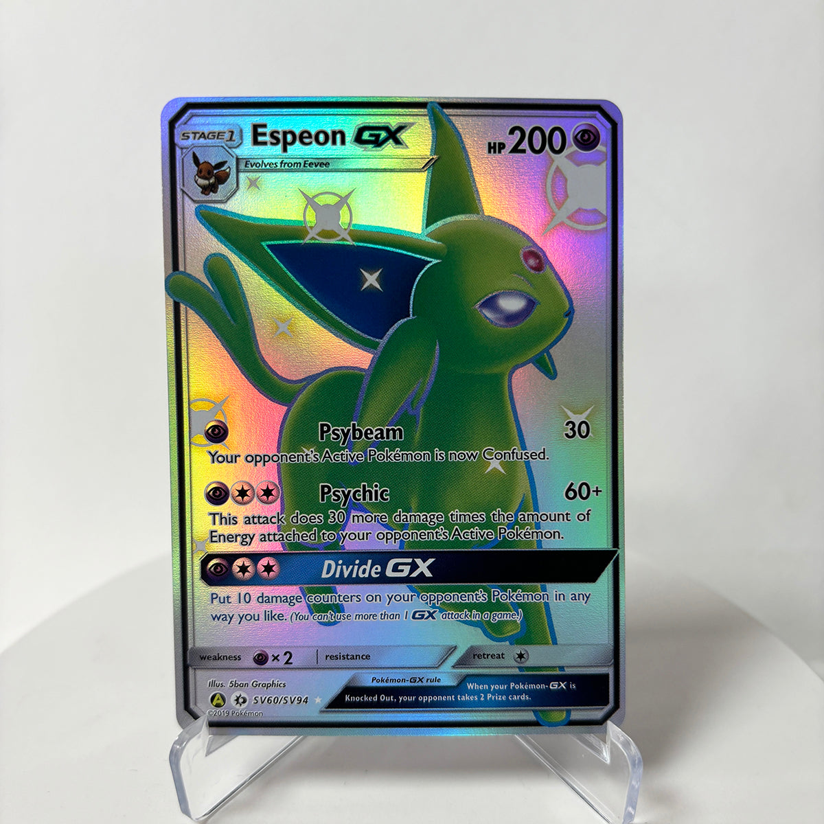 Espeon-GX · Sun & Moon (SUM) #SV60