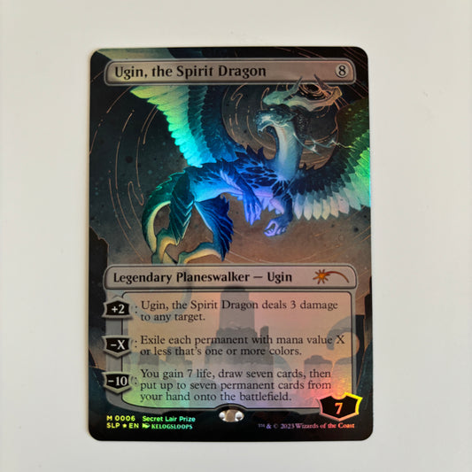 Ugin, the Spirit Dragon SLP Foil MTG Proxy Cards