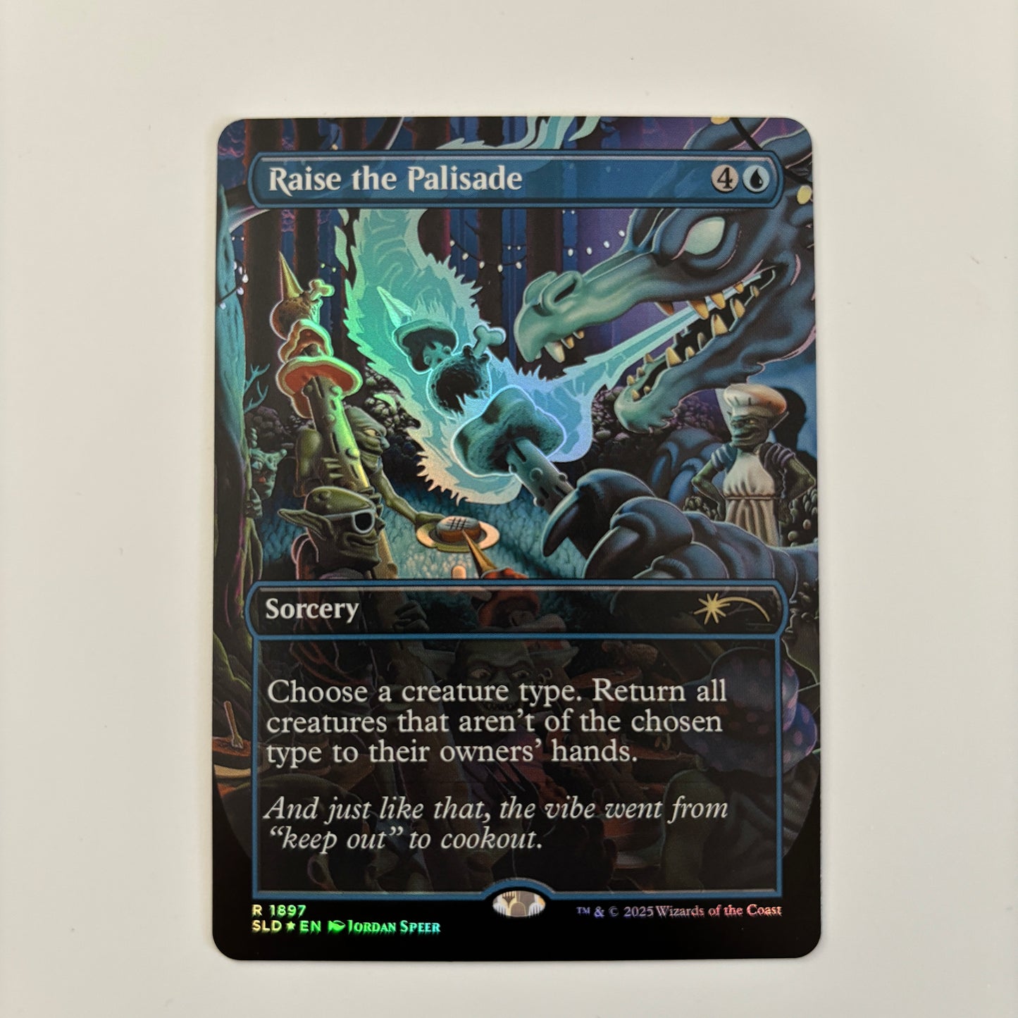 Raise the Palisade SLD #1897 Foil MTG Proxy Cards