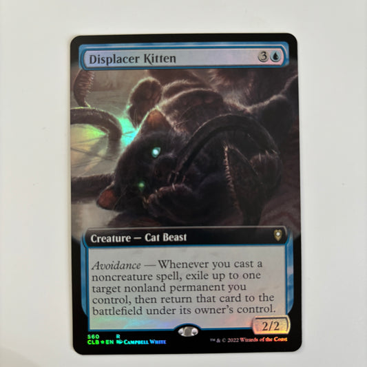 Displacer Kitten extend art#560 MTG Proxy Cards