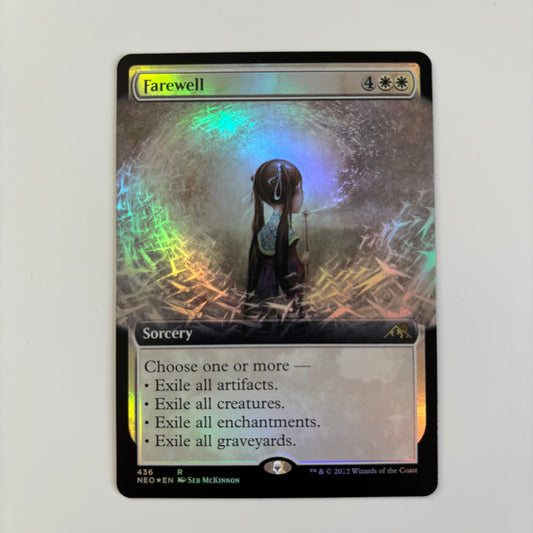 Farewell NEO (Extended Art) 436 Foil MTG Proxy Cards