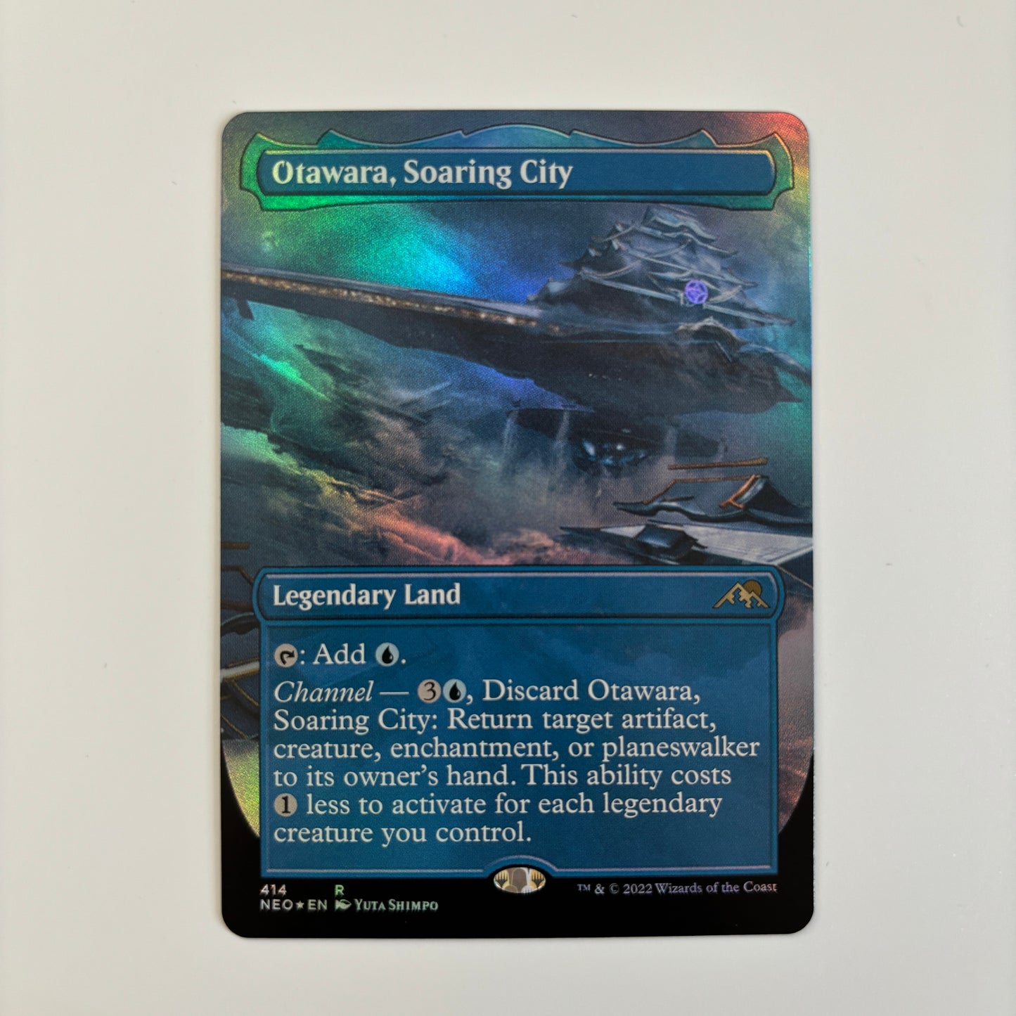 Otawara, Soaring City #414 Foil MTG Proxy Cards