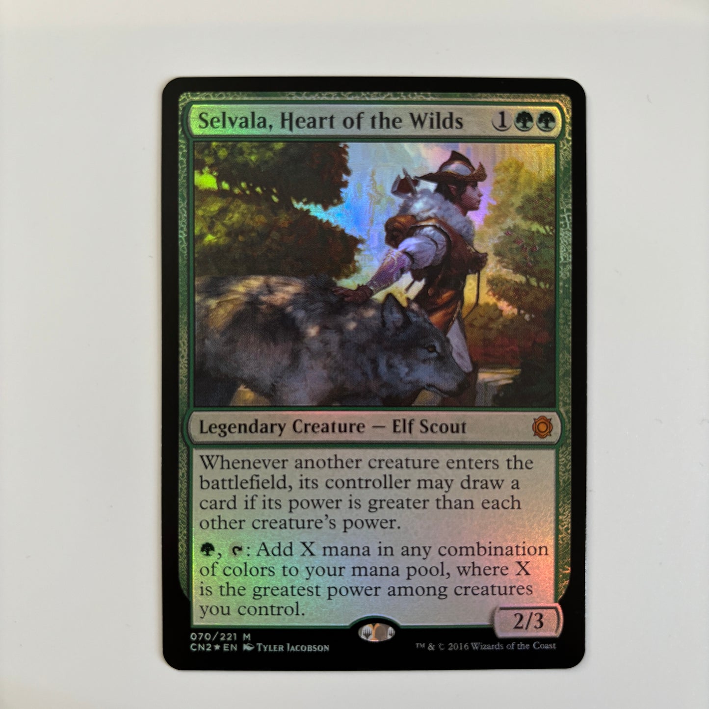 Selvala, Heart of the Wilds CN2 Foil MTG Proxy Cards