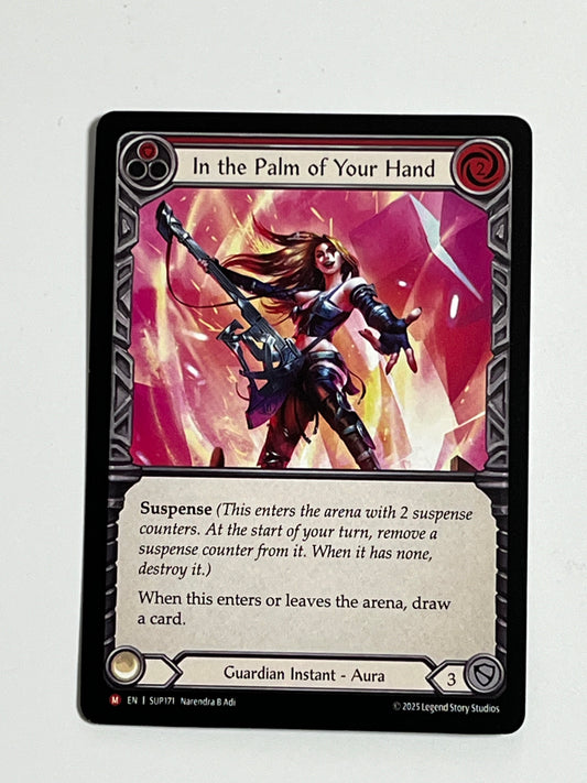 In the Palm of Your Hand SUP171 FAB Proxy Cards