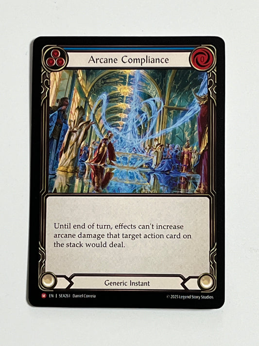 Arcane Compliance SEA261 FAB Proxy Cards