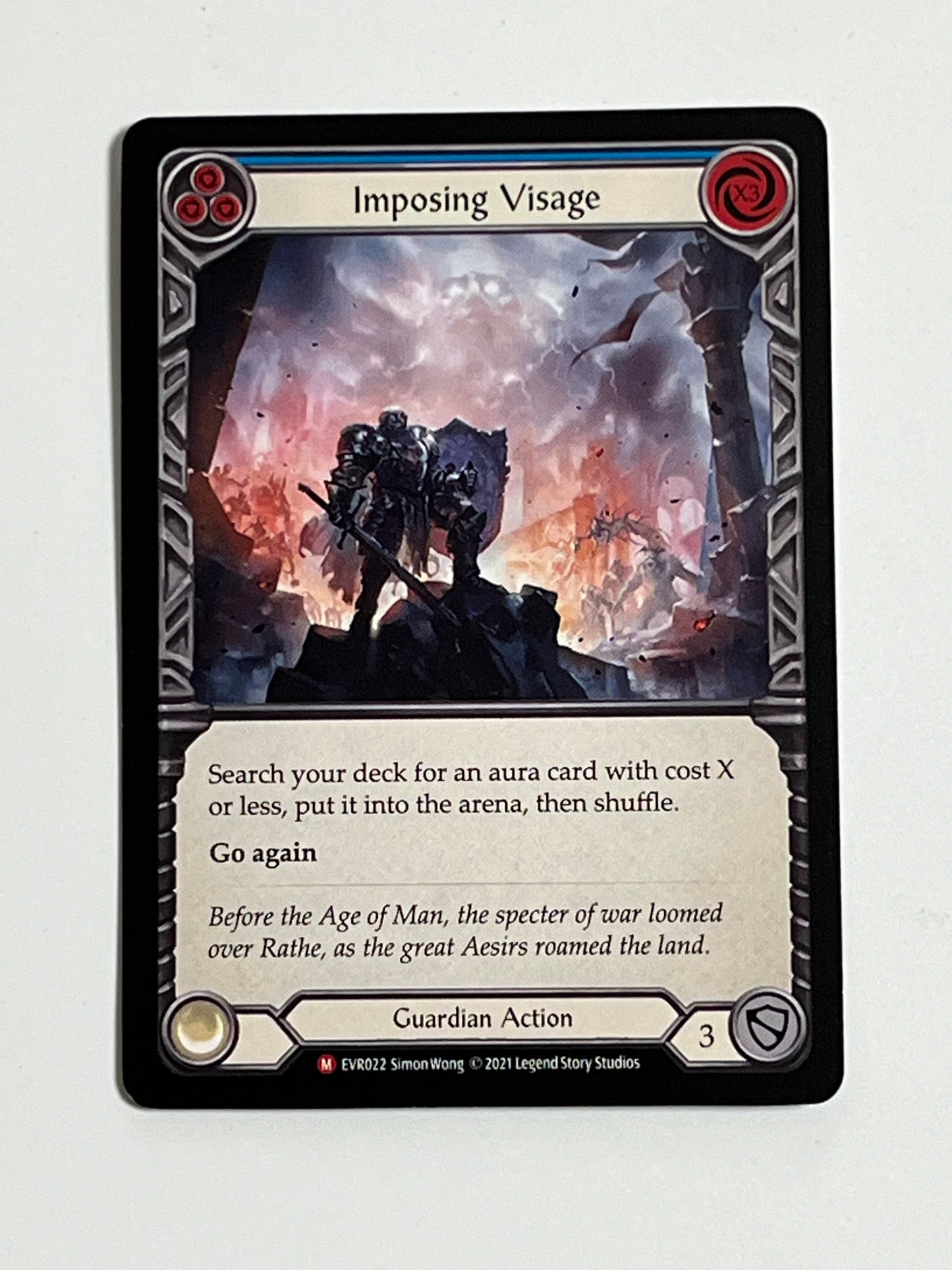 Imposing Visage EVR022 FAB Proxy Cards