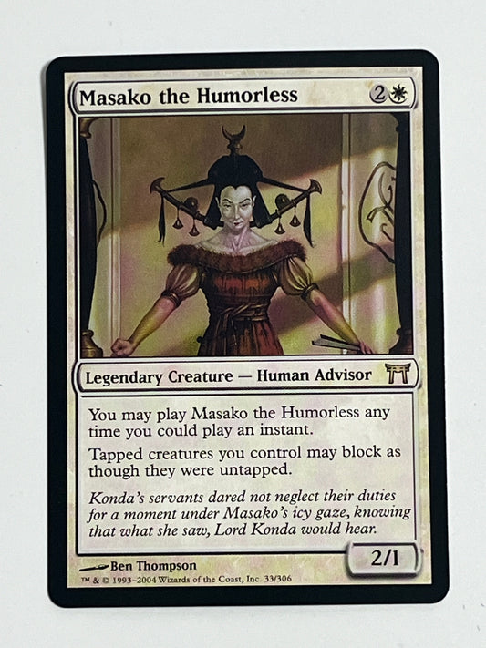 Masako the Humorless