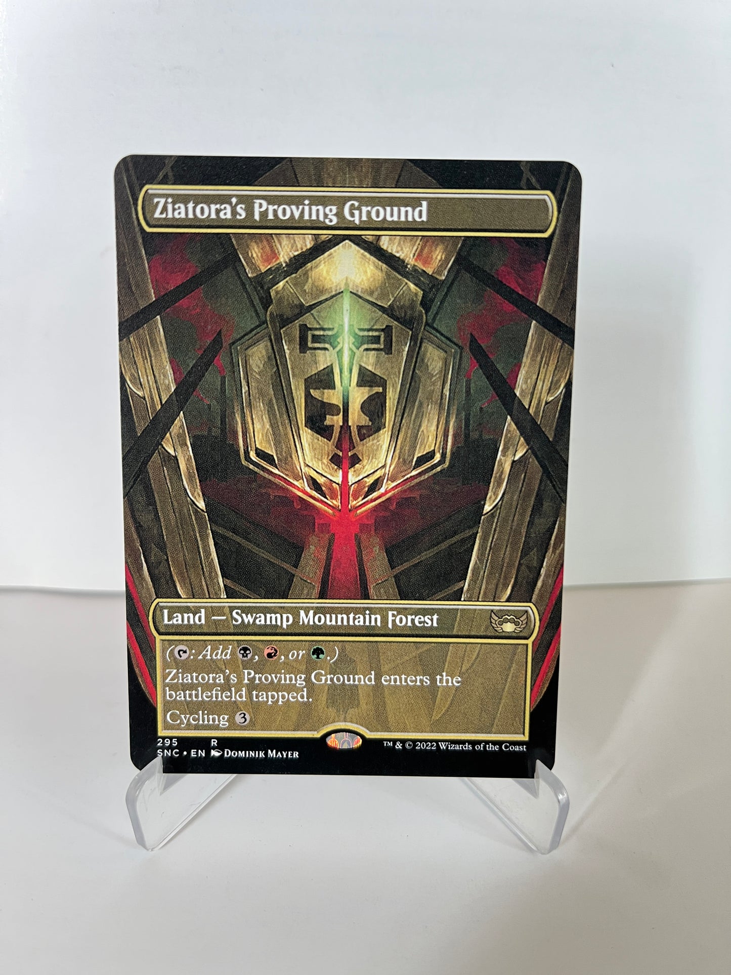 3 COLOR LANDS FOIL SET MTG CARDS