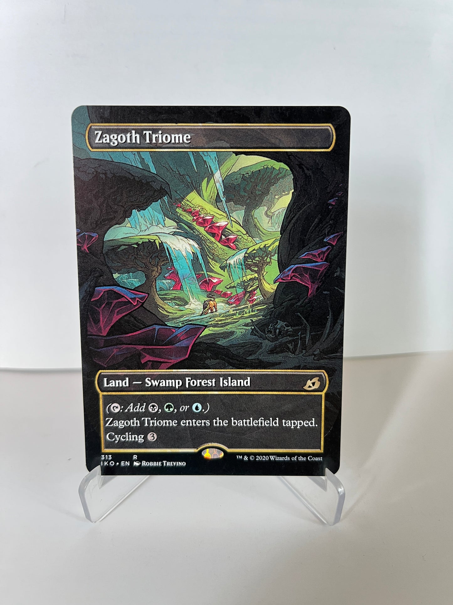 3 COLOR LANDS FOIL SET MTG CARDS