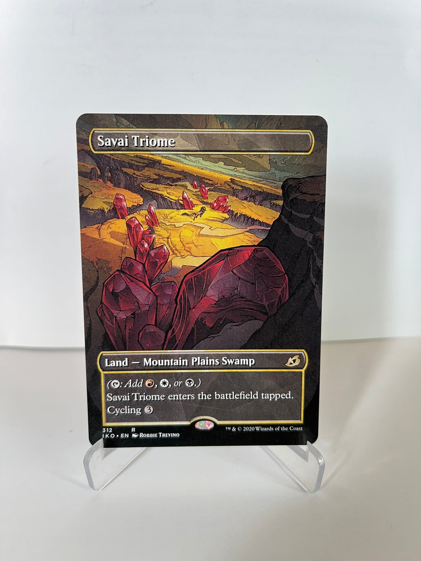 3 COLOR LANDS FOIL SET MTG CARDS