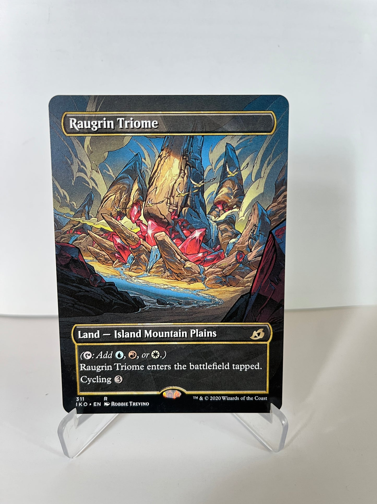 3 COLOR LANDS FOIL SET MTG CARDS