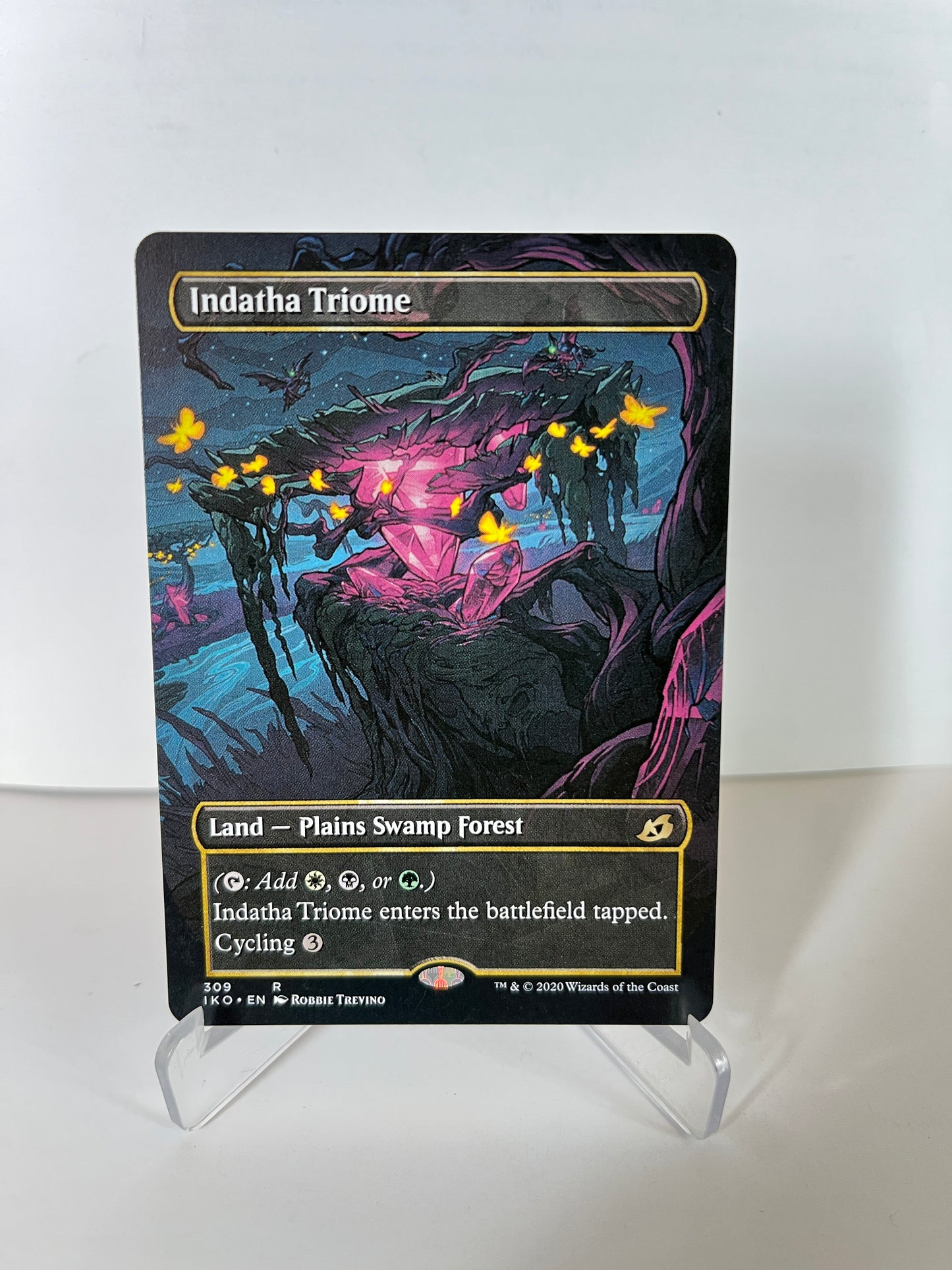 3 COLOR LANDS FOIL SET MTG CARDS