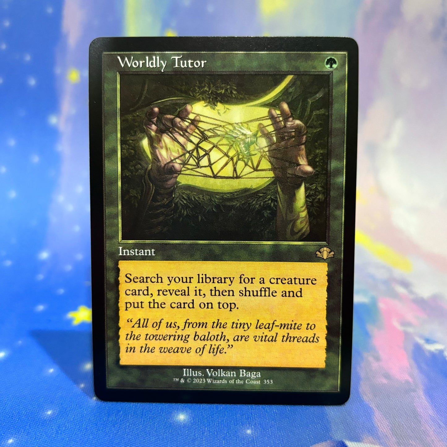 Worldly Tutor DMR Retro