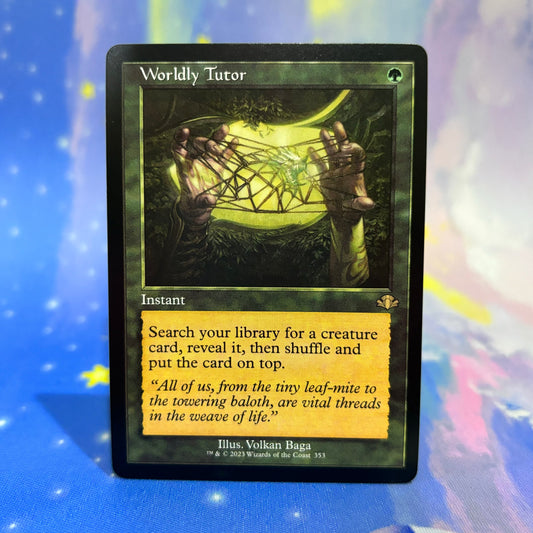 Worldly Tutor DMR Retro