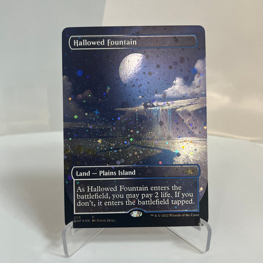 Hallowed Fountain UNF #528 New Galaxy Foil