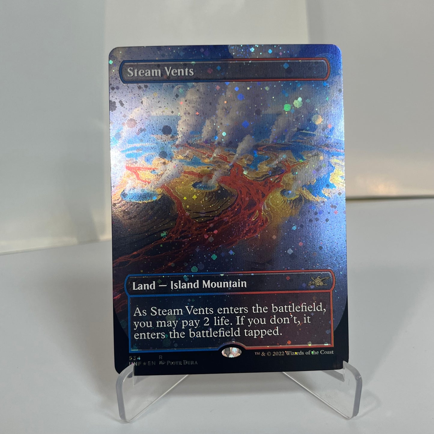 Steam Vents UNF #534 New Galaxy Foil