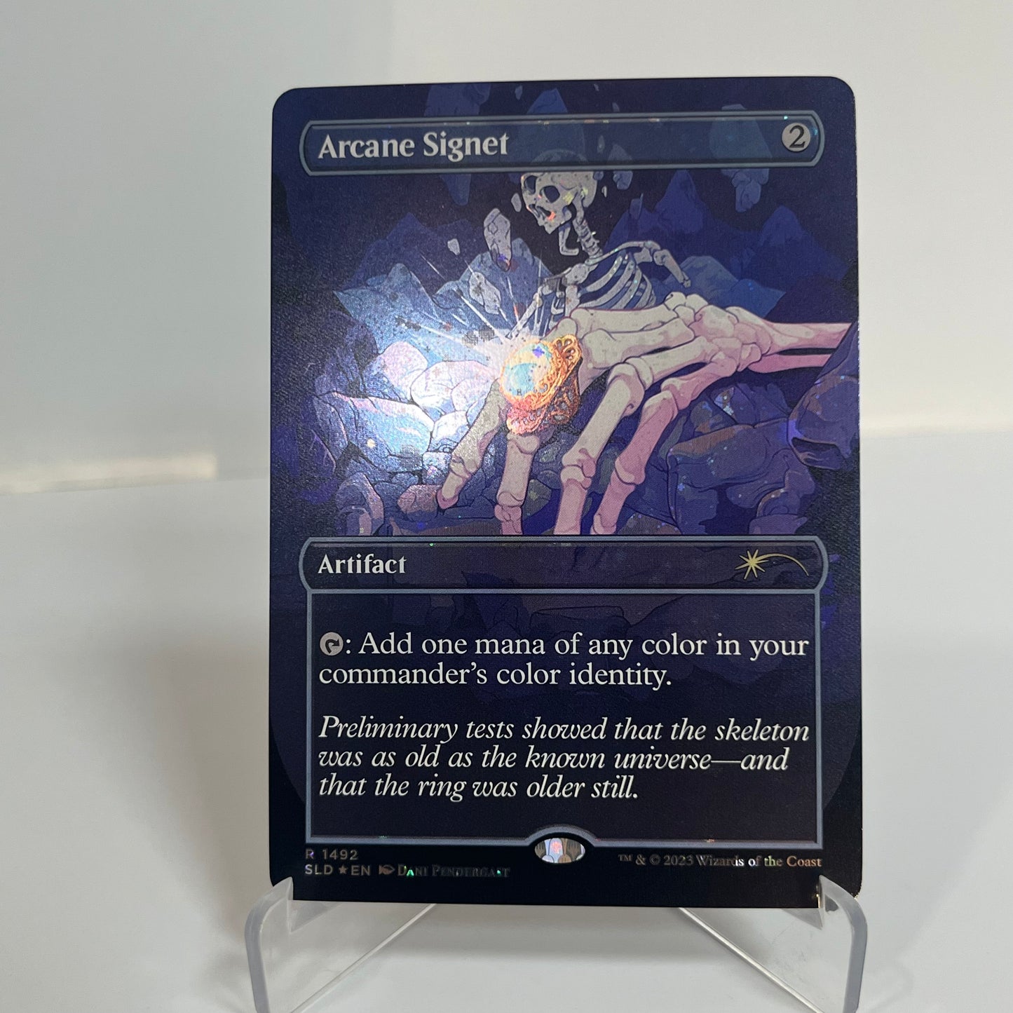 Arcane Signet SLD #1492 New Galaxy Foil