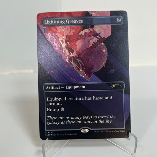 Lightning Greaves SLD #1493 New Galaxy Foil