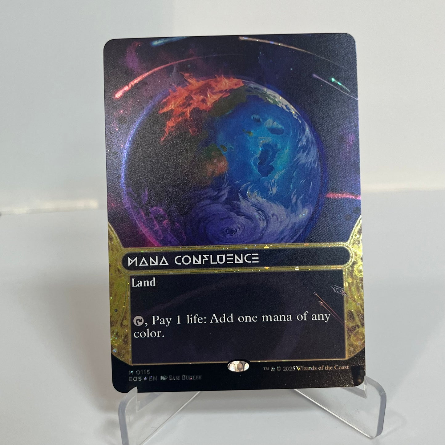 Mana Confluence EOS #115 New Galaxy Foil