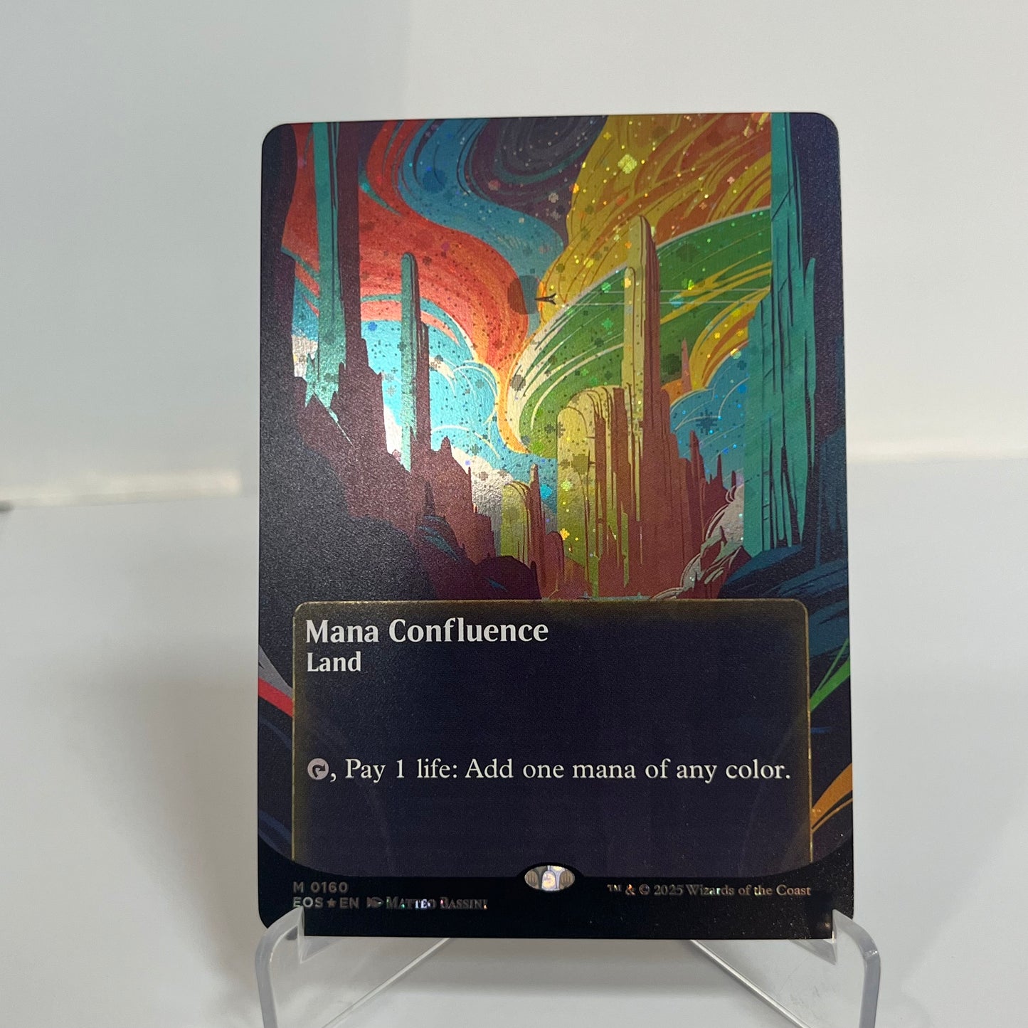 Mana Confluence EOS #160 New Galaxy Foil