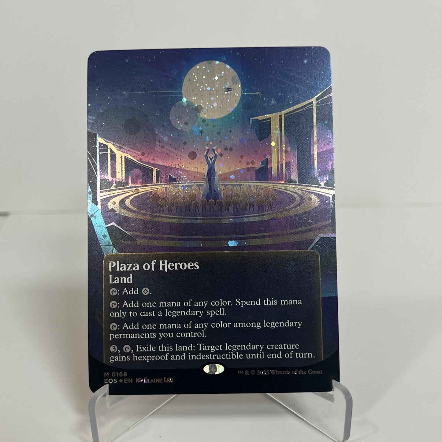 Plaza of Heros EOS #168 New Galaxy Foil