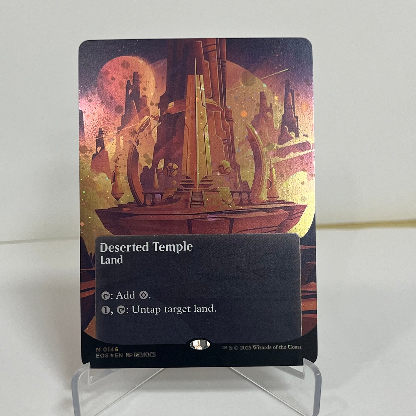 Deserted Temple EOS #146 New Galaxy Foil