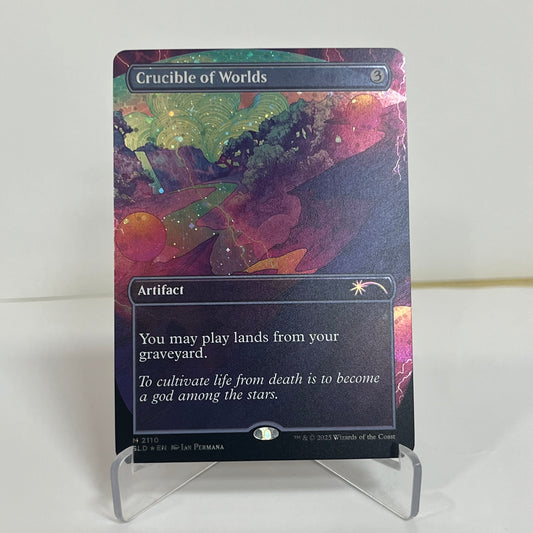 Crucible of Worlds SLD #2110 New Galaxy Foil
