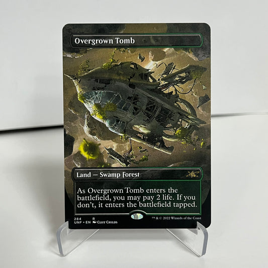 Overgrown Tomb UNF #284 Foil MTG Proxy Cards