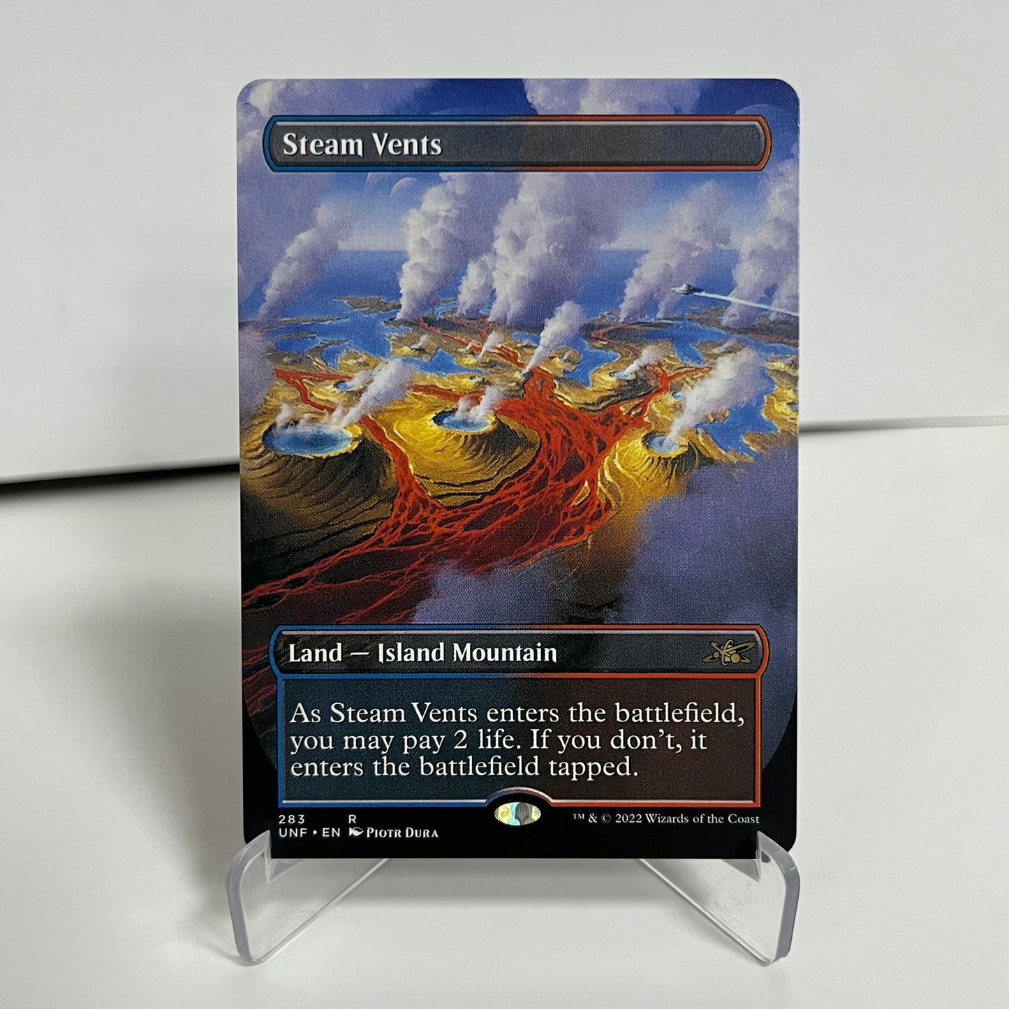 Steam Vents UNF #283 Foil MTG Proxy Cards