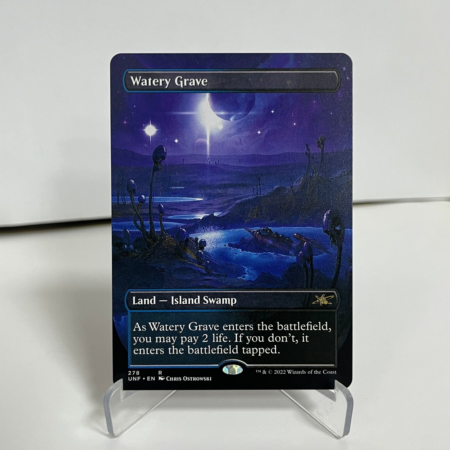 Watery Grave UNF #278 Foil MTG Proxy Cards