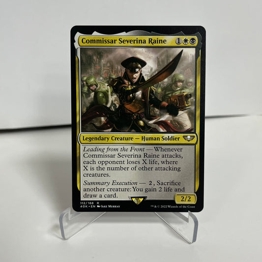 Commissar Severina Raine #112