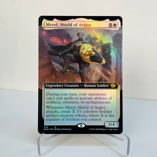 Myrel, Shield of Argive extend foil MTG Proxy Cards