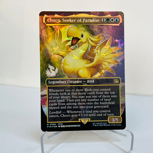 Choco, Seeker of Paradise #569 Chocobotrack foil