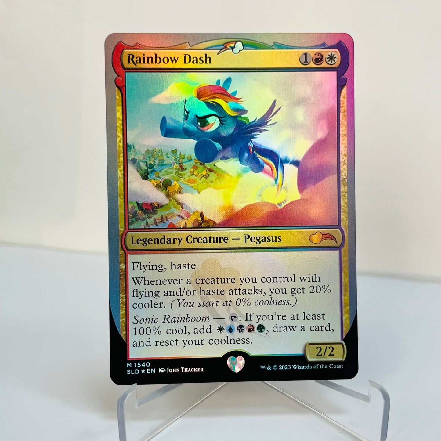 Rainbow Dash SLD #1540 foil